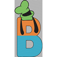 Cartoon letters-CL 197